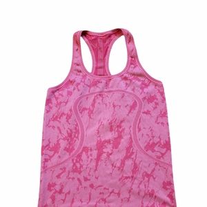 Lululemon Swiftly Tech Tank Size 8 Pink